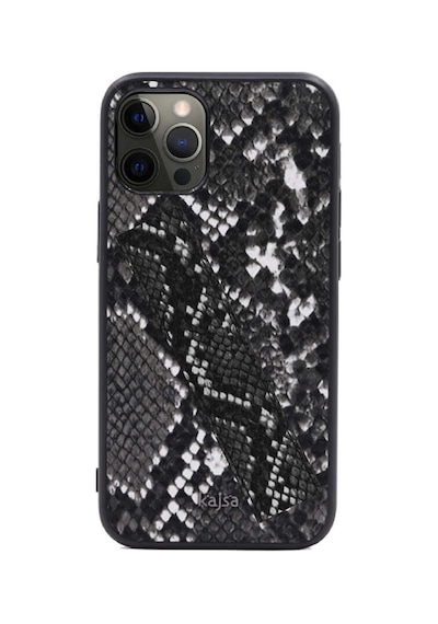 Kajsa Apple Uyumlu iPhone 12 Pro Max Kılıf Kajsa Glamorous Serisi Snake Handstrap Kapak ZORE-218955