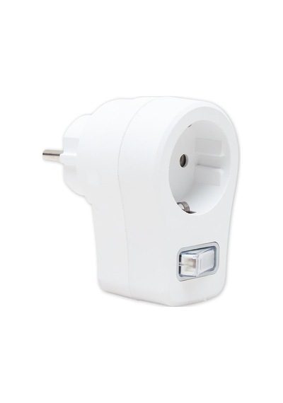 Powermaster 16816 Tekli Anahtarlı Akım Korumalı Priz Beyaz