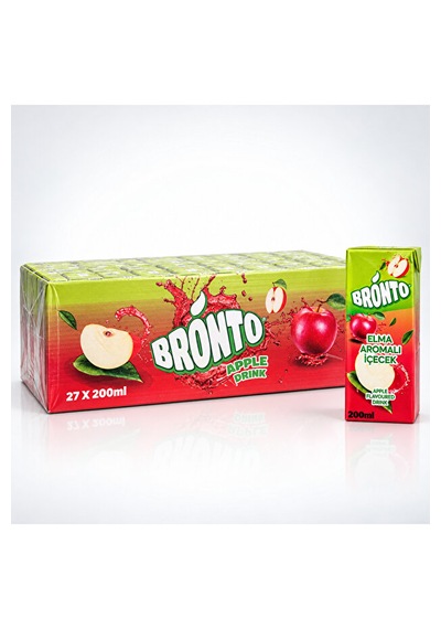 Elma Aromalı İçecek 200 Ml X27 Adet