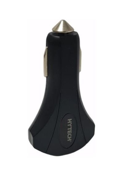 Hytech Hy-Xq55 Type-C + Çift Usb Çıkışlı Çakmak Şarj 7A Siyah