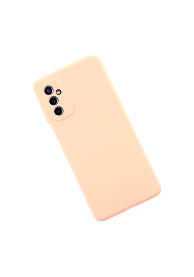 Samsung Galaxy Uyumlu M52 5g Kılıf Nano İçi Kadife Silikon - Pudra Bz8683140313524