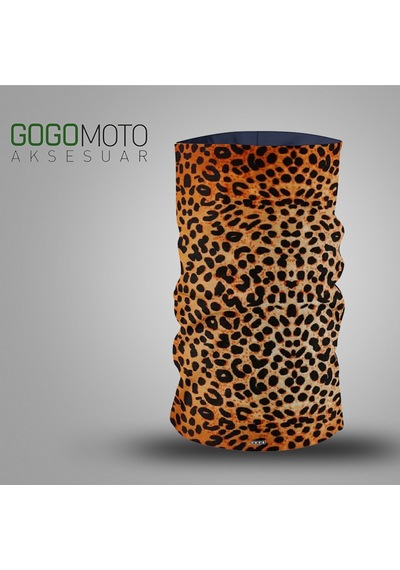 Gogopremıum Buff Leopar Desen Siyah