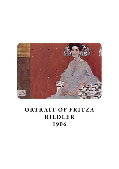 Portraits And Landscapes Series - A5, Gustav Klimt 4'lü Defter Seti Iı, Çizgisiz, Toplam 256 Sa Çok Renkli