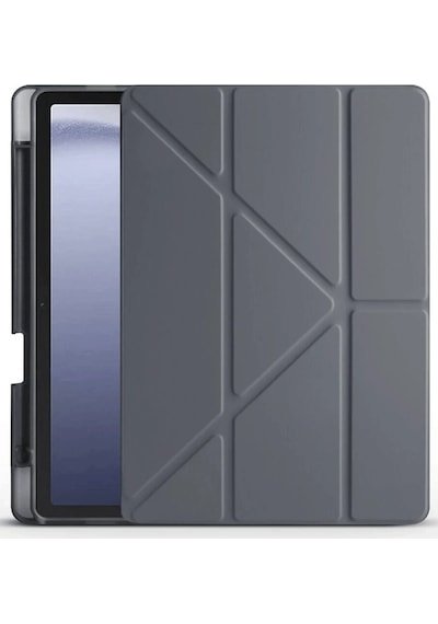 Newface Huawei Honor Pad X9 11.5 Kılıf Kalemlikli Mars Tablet Kılıfı - Semeglbl - 80 Koyu Gri