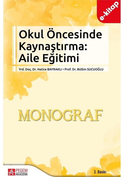 Okul Öncesinde Kaynaştırma Aile Eğitimi E-kitap