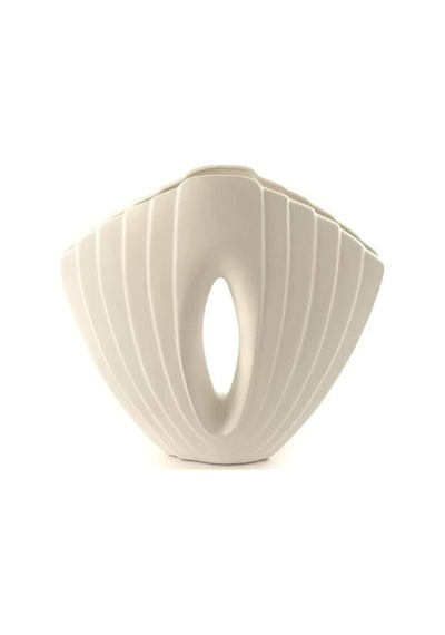 Beyaz Porselen Vazo 40x40cm P286.304416 Beyaz