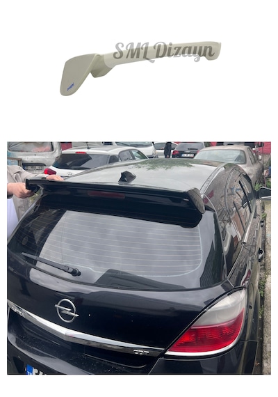 Opel Astra H Spoiler Spoyler - Bagaj Üstü Rüzgarlık