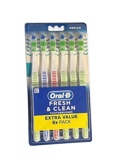 Oral-b Fresh And Clean Diş Fırçası Asorti Orta 6'lı