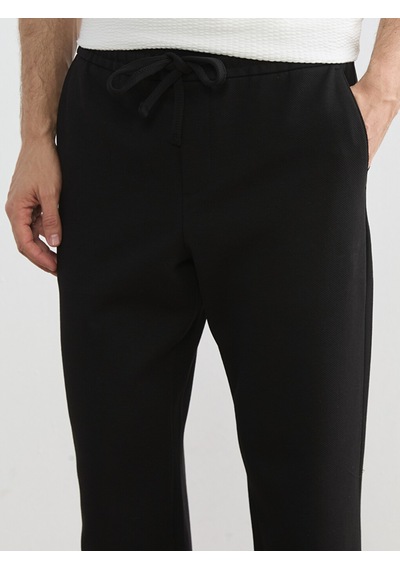 Lcw Vision Siyah Beli Lastikli Regular Fit Erkek Pantolon