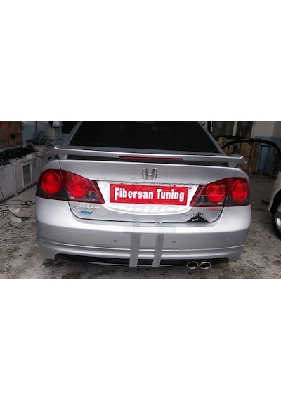 Honda Fd6 Spoiler --- Fibersan Tuning