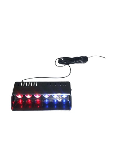Space Space Flaş Led Çakarlı 6w Kırmızı-mavi 8 Fonksiyonlu / Lapa174 O A34444