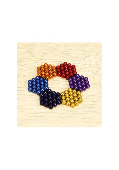 Renkli 216 Adet Mıknatıs Neocube Mıknatıs 5 Mm Neodyum Evimdeyokyok