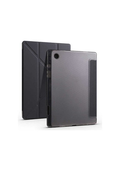 A8 10.5 Sm-x200 X205 X207 İle Uyumlu Kılıf Kalem Bölmeli Trifolding Case Siyah Sku: Zeusb0dxq7wn1w Arka Kapak