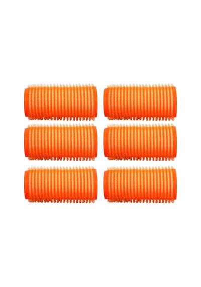 Cırtlı Süngerli Bigudi 25x63 Mm 6'lı Set Açık Mavi