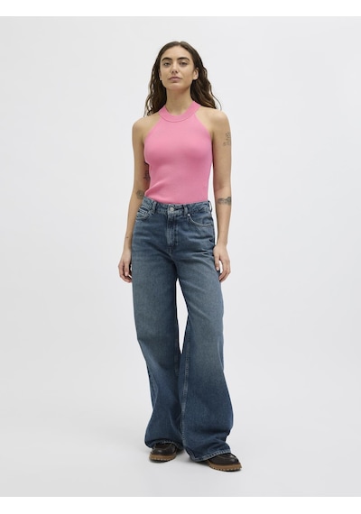 Jack & Jones Kadin Bisiklet Yaka Triko Üst - Sofia - 12266049 Morning Glory