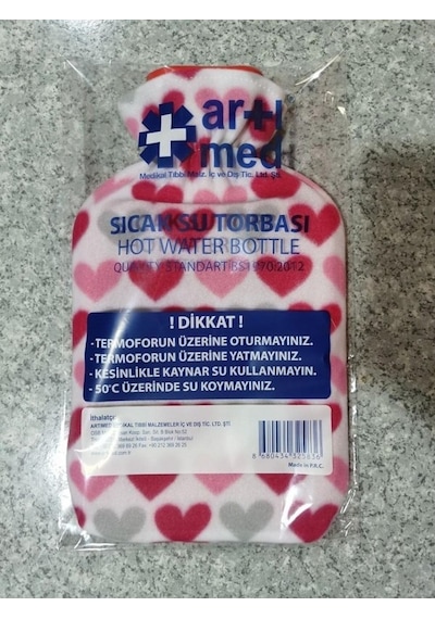 Artımed Kılıflı Termofor Sıcak Su Torbası