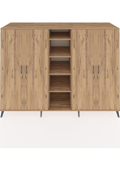 Kronos Dolap 12 Raflı 4 Kapaklı 220x59x163 Çam-çam Çam-çam Kronos Dolap 12 Raflı 4 Kapaklı 220x59x163 Çam-çam Çam-çam