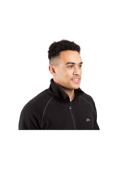 Trespass Maflmftr0004 Faxfleet Male Fleece At100 Black Erkek Polar 001