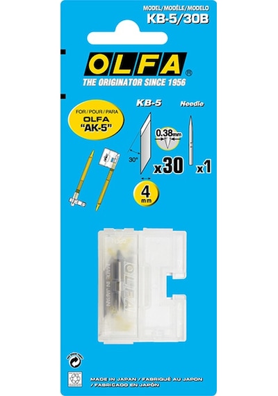 Olfa Kb-5/30 Kretuar Bıçağı Yedeği 30'Lu Tüp