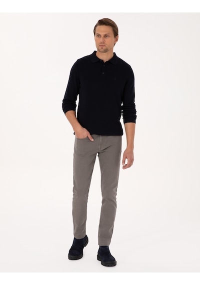 Pierre Cardin Erkek Vizon Pantolon Jean 50317248-vr052 Vizon