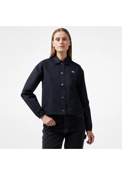 Dıckıes Dickies Oakport Cropped Coach Kadın Siyah Ceket