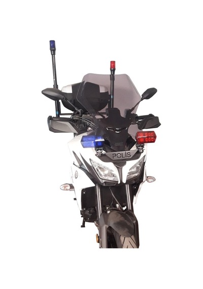 GP Kompozit Yamaha MT-09 Tracer 2018-2020 Uyumlu Ön Cam Şeffaf 58 cm