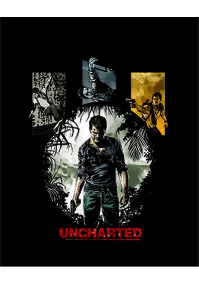 Zepplin Giyim Uncharted 4 Character Büyük Sırt Patch Yama