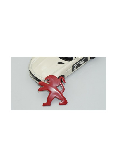 Direksiyon Kırmızı Logo Amblem Arma Peugeot İle Uyumlu
