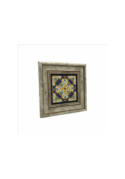 İtalyan Deseni Baskılı Taş Tablo 20x20 679