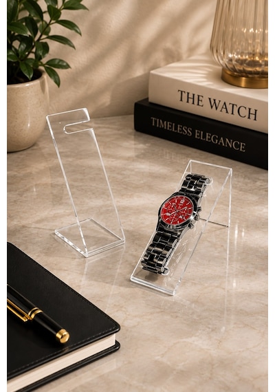Saat Standı Sw Model 13 Cm Şeffaf 10 Adet Buz