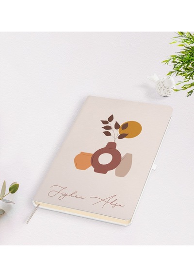 Kişiye Özel İsimli Beyaz Defter-13