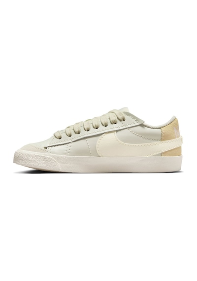 Nike Blazer Low '77 Jumbo Womens Leather Sneaker Hakiki Deri Günlük Spor Ayakkabı Krem Bej