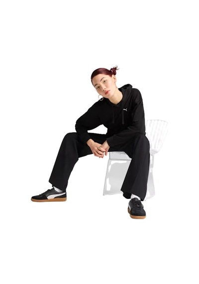 Puma Ess Elevated Comfort Hoodie Sweatshirt - 685018-10919 Siyah