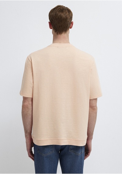 Mavi - Pembe Basic Tişört 0613316-71145