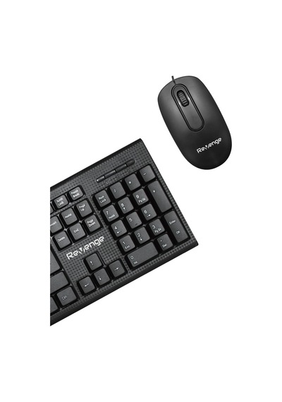 Deskmate+ Siyah Türkçe Q Ev Ofis Kullanımına Uygun Usb Kablolu Klavye Ve Mouse Seti Diğer