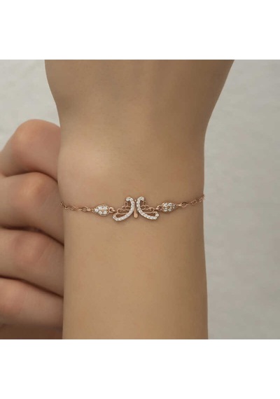 Casera's Gümüş Rose Kelebek Kadın Bileklik Csr2184632 Gümüş
