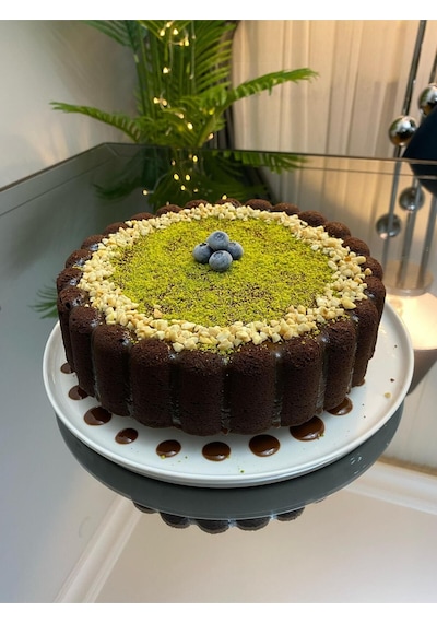 Robin Döküm Kek & Tart Kalıbı Siyah