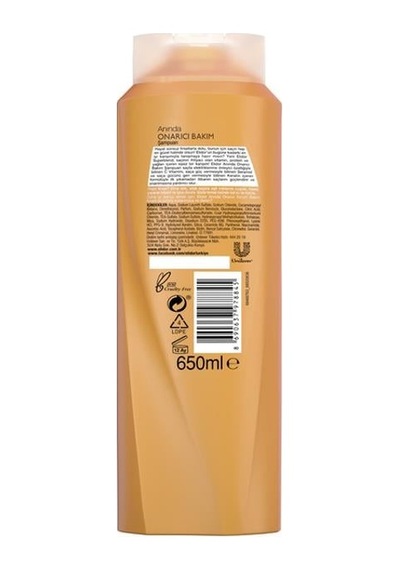 Şampuan Onarıcı 650ml 1 Adet Normal