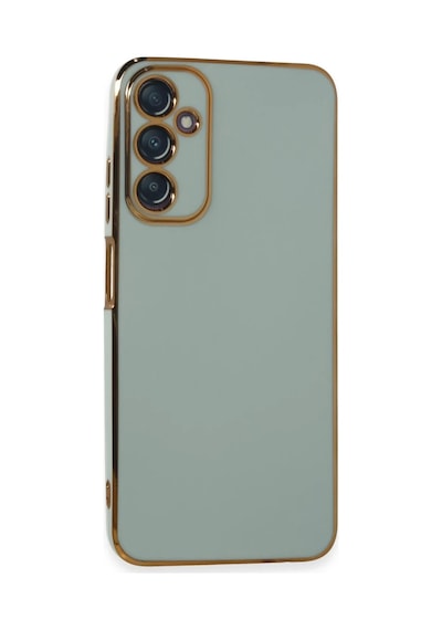 Samsung Galaxy A05s Kılıf Volet Silikon - Açık Yeşil 0.2M-Çok Renkli