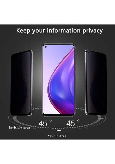 Oppo Reno 5 Lite Görünmez Hayalet Full Kaplayan Ekran Koruyucu Cam