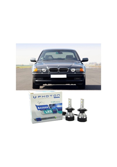 Bmw E38 Led Xenon Uzun Far Ampulü Hb3 Access Yeni Seri Beyaz 1998-2001