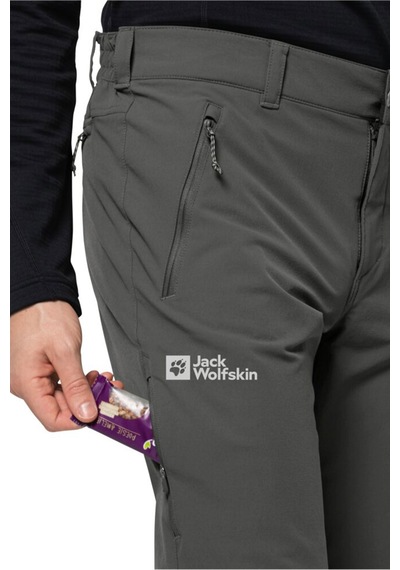 Jack Wolfskin Actıvate Xt Pants M Grı Erkek Pantolon Gri