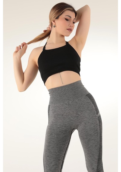 Doremi Seamless Sırt Detaylı Spor Sütyen 001