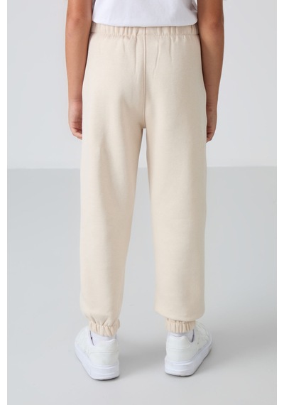 Tommylife Standart Fit Basic 2li Paket Siyah-bej Erkek Çocuk Eşofman Alt - 11225 Siyah - Beyaz