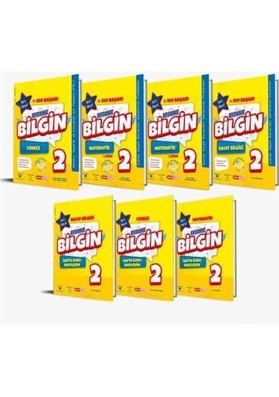 Kırmızı Beyaz 2. Sınıf Efsane Bilgin Set