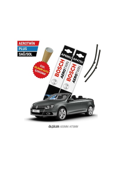 Volkswagen Eos 2013 Model Silecek Takımı Ön Bosch Aerotwin Plus