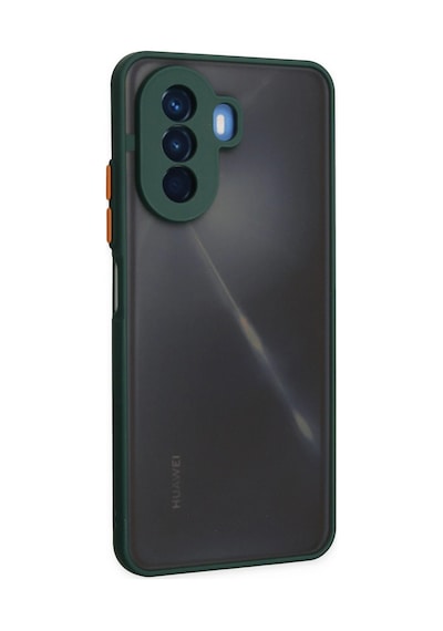 Gld-spt- Newface Huawei Nova Y70 Kılıf Montreal Silikon Kapak - Yeşil