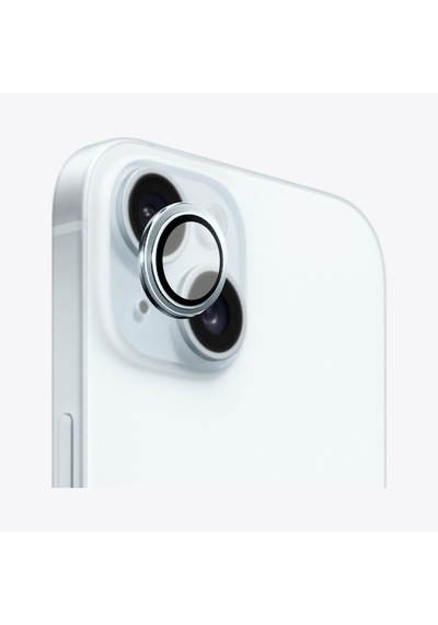 Safeus Safir Temperli Kamera Lens Koruyucu Apple Uyumlu iPhone 15 Plus Ve İle Mavi