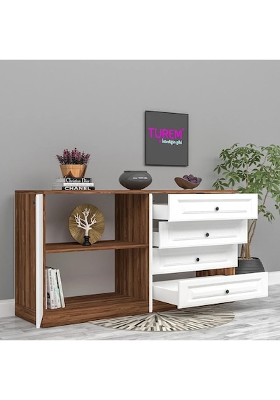 Menekşe Membran Kapak Konsol Mdf Beyaz Menekşe Membran Kapak Konsol Mdf Beyaz