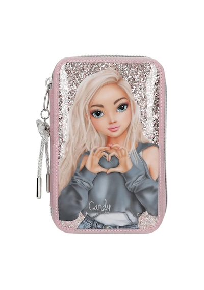 Top Model 2 Katlı İçi Dolu Kalem Çantası My Bff 13293 Çok Renkli